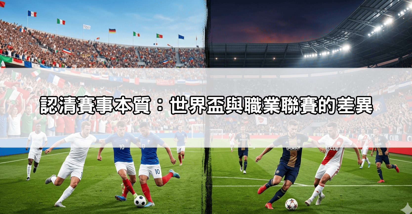 認清賽事本質:世界盃與職業聯賽的差異