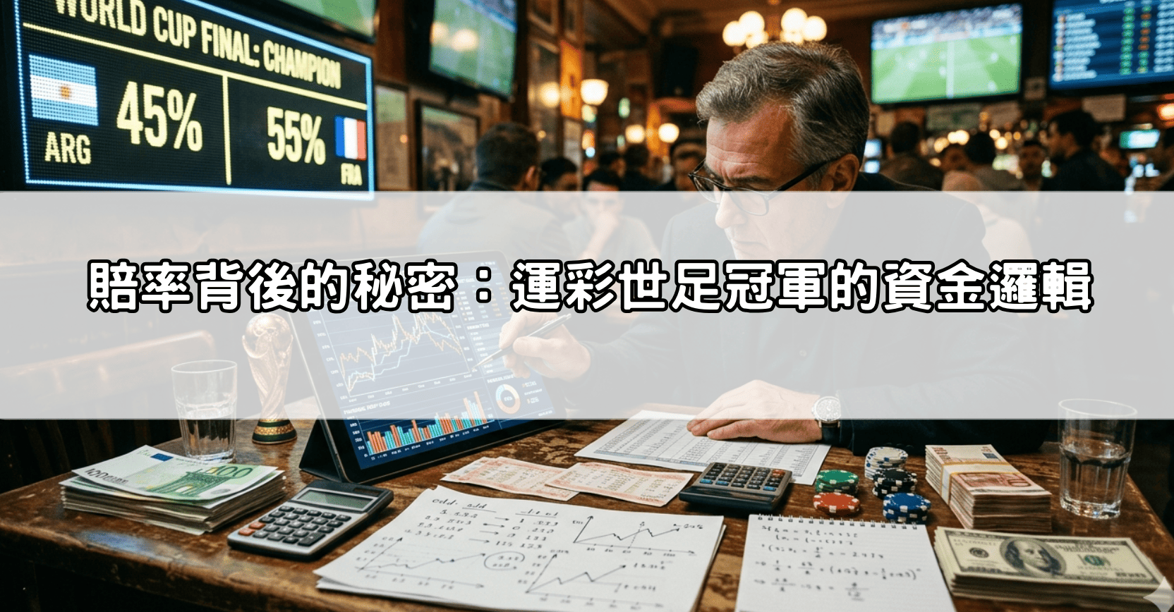 賠率背後的秘密:運彩世足冠軍的資金邏輯